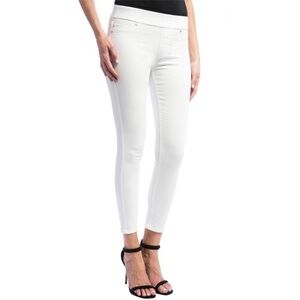 Liverpool‎ Jeans Sienna Mid Rise Ankle Pull-On Legging Bright White 6/28 Petite